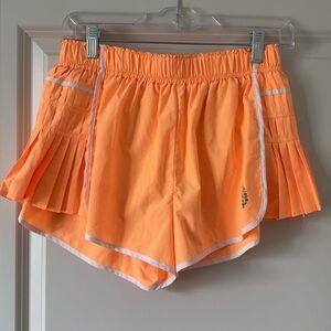 Free People Movement Easy Tiger Shorts - Neon Clementine size small